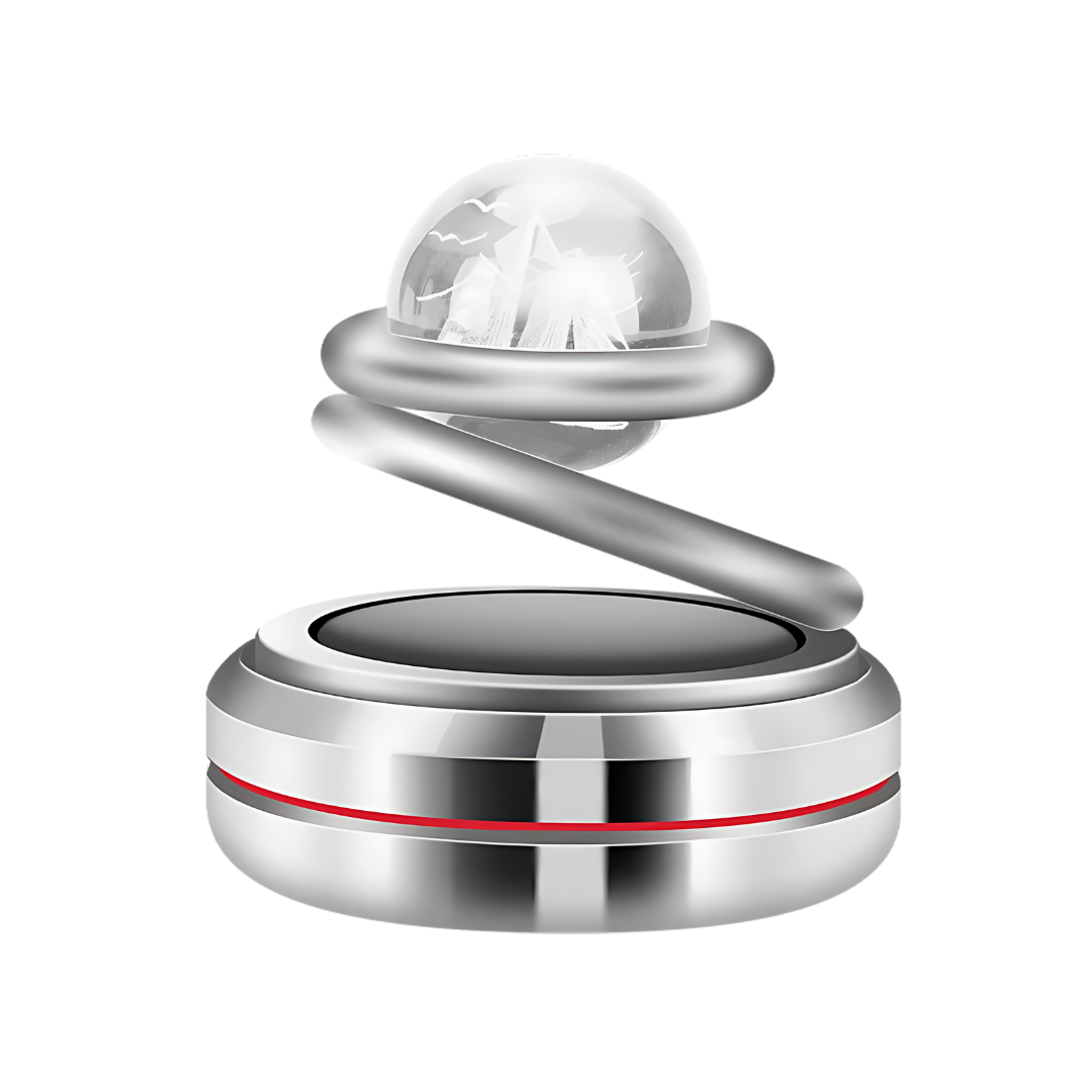 Solar Powered Car Air Freshener 360° Interstellar Rotation
