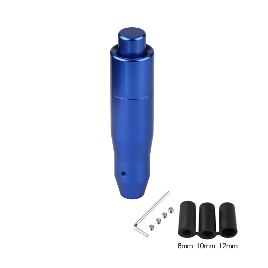 Universal Aluminum Automatic Gear Stick Shift Knob With Button