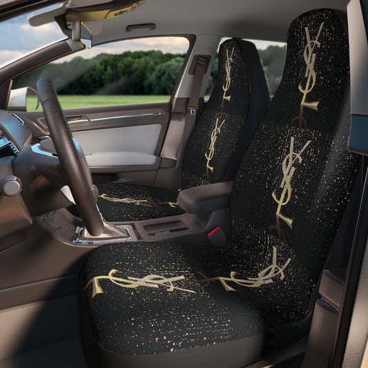 YSL Sparkles Front Seat Car Seat Covers