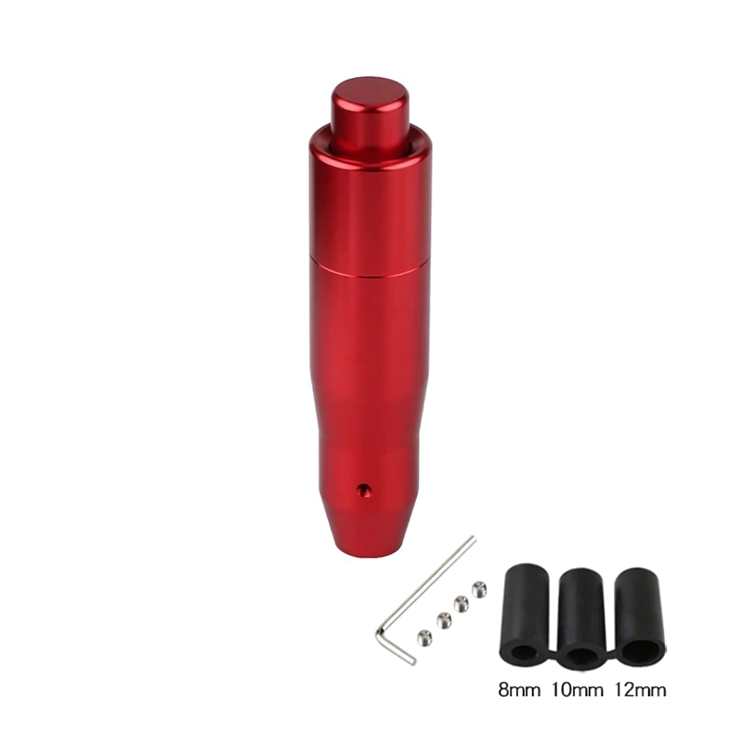 Universal Aluminum Automatic Gear Stick Shift Knob With Button