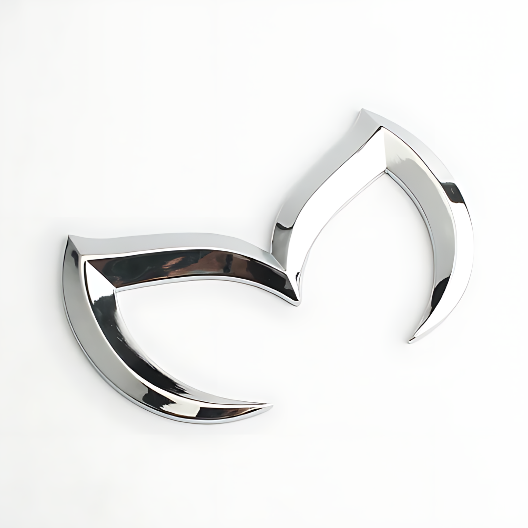 3D Mazda Bat Emblem Front Hood Rear Trunk Fender Badges