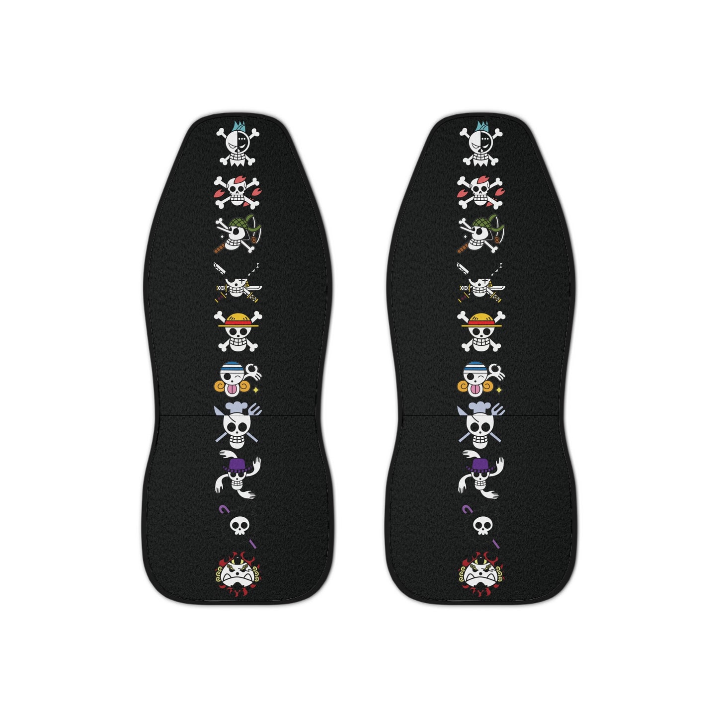 One Piece Jolly Roger Car Seat Covers