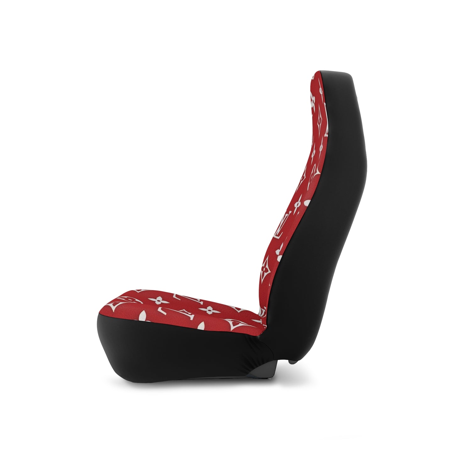Louis Vuitton Red Car Seat Covers