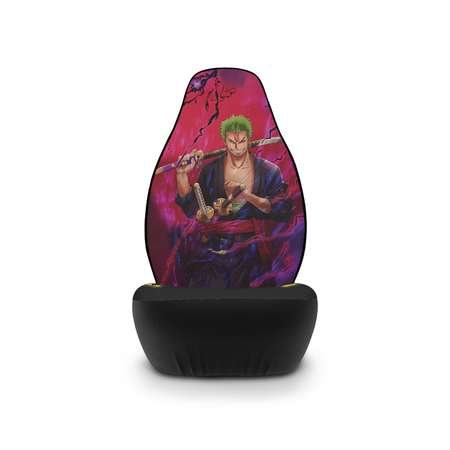 One Piece Zoro Storm Car Seat Covers