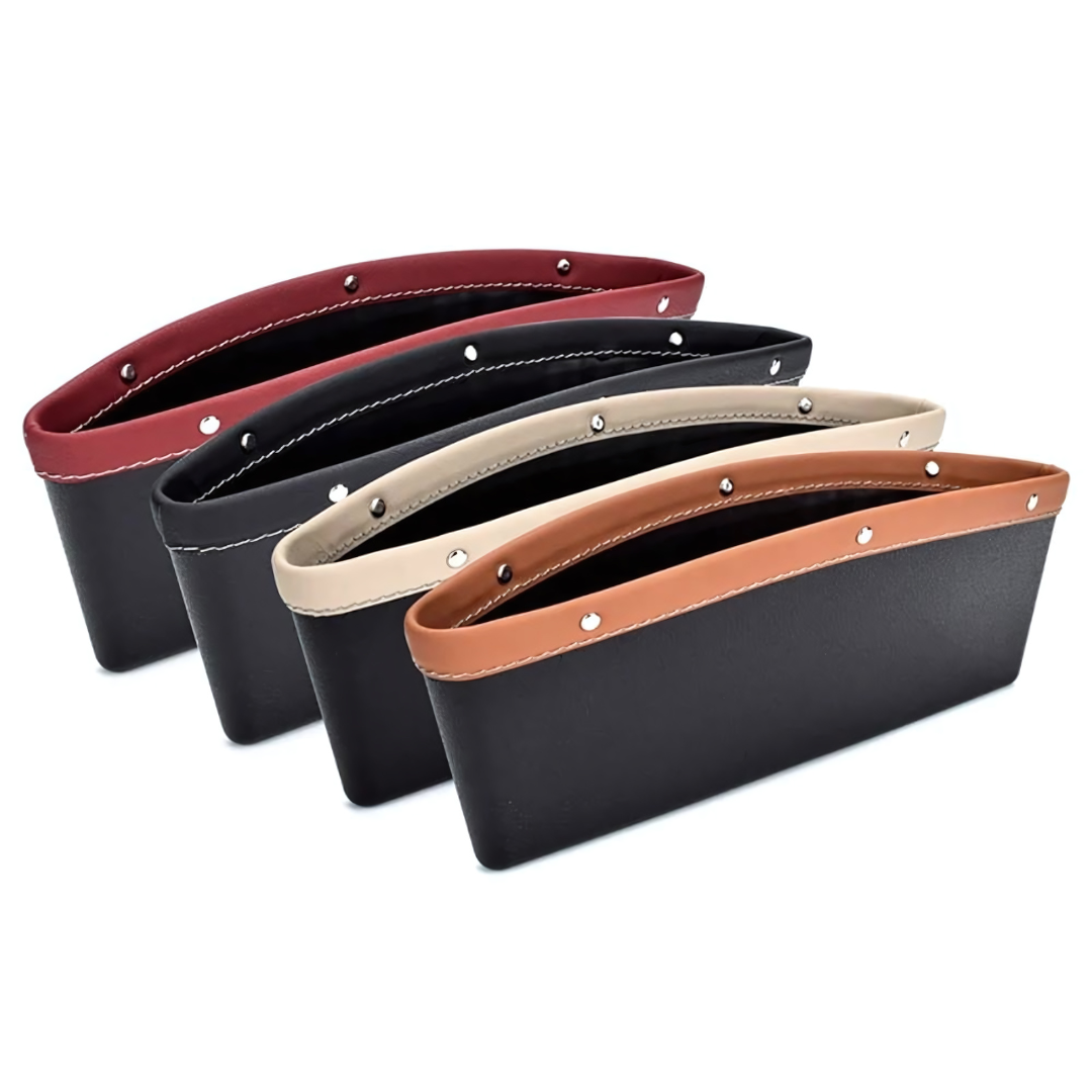 Leather Car Seat Gap Organizer Fillers
