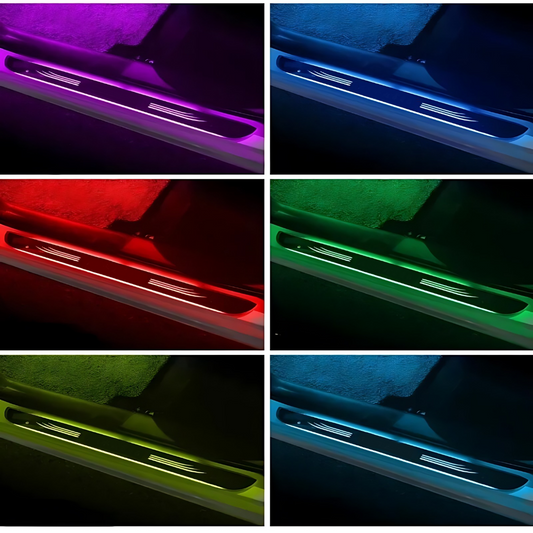 Illuminated LED Car Door Sill Lights