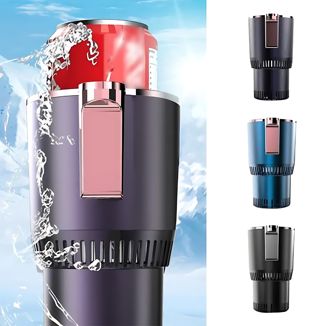 Smart Car 2-In-1 Hot And Cold Cup Drinks Holder 12V 24V