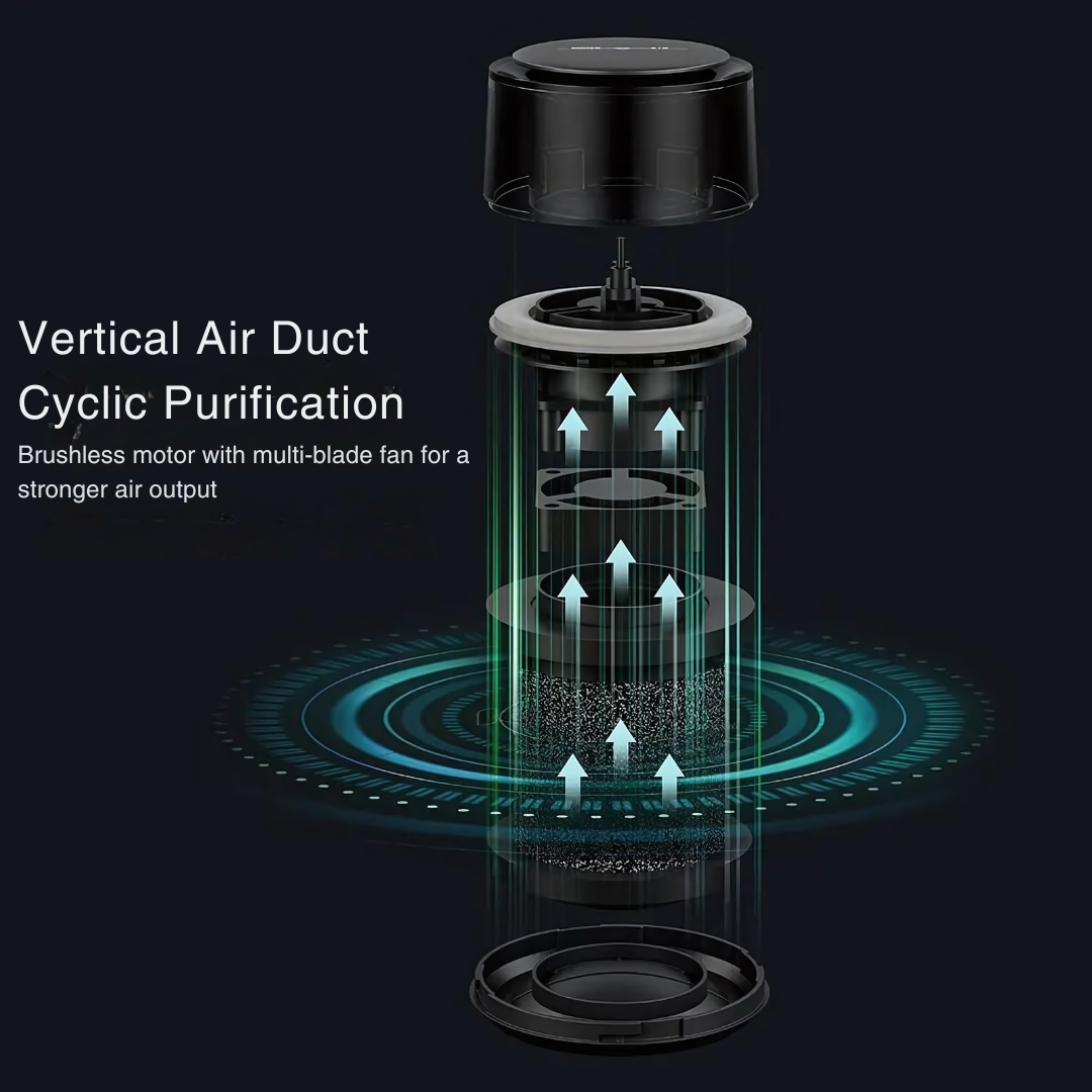 800W Negative Ion A10 Air Purifier Triple Filtration