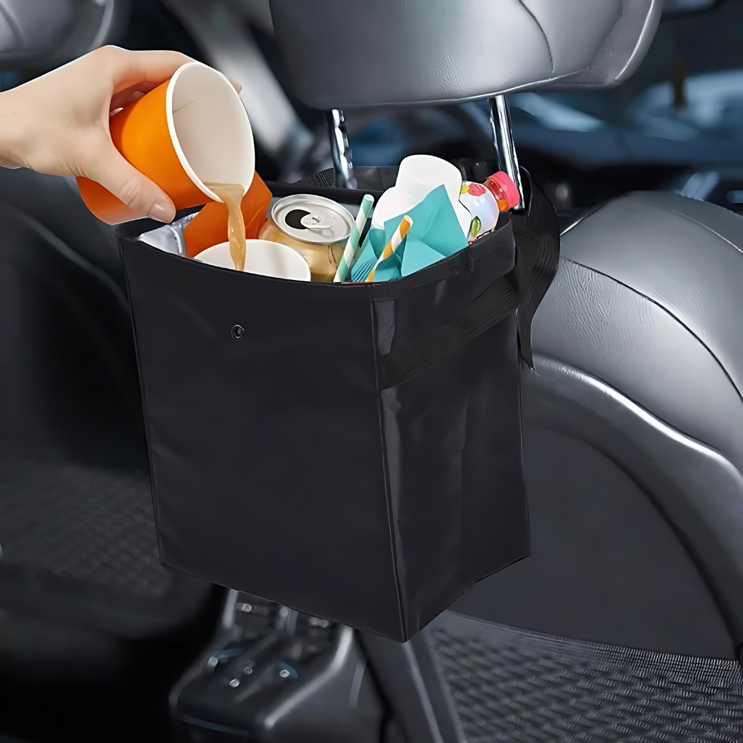 Car Trash Can, Waterproof and Foldable