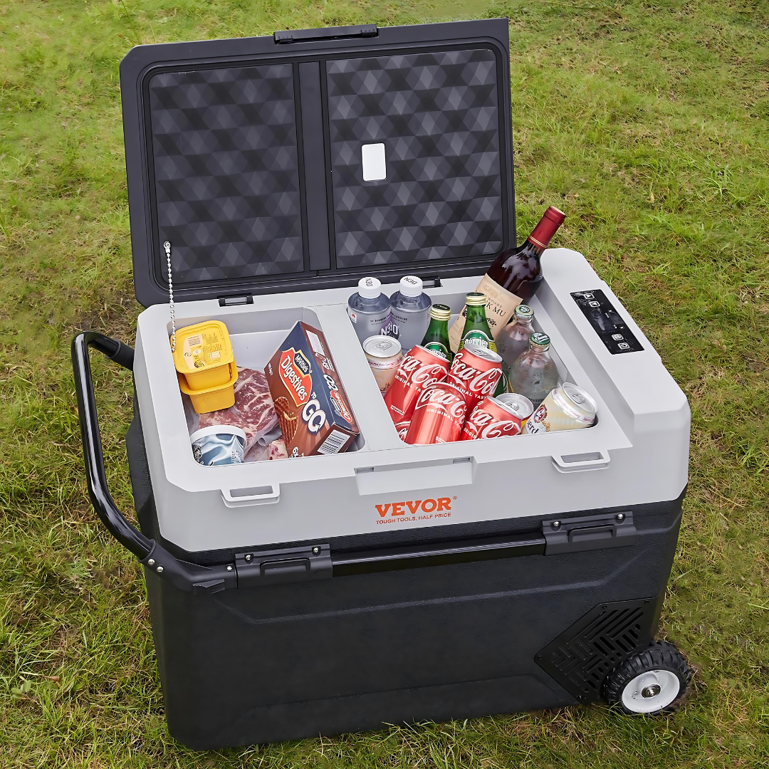 VEVOR 20L Portable Camping Car Refrigerator Compressor Fridge Freezer Cooler Ice Box