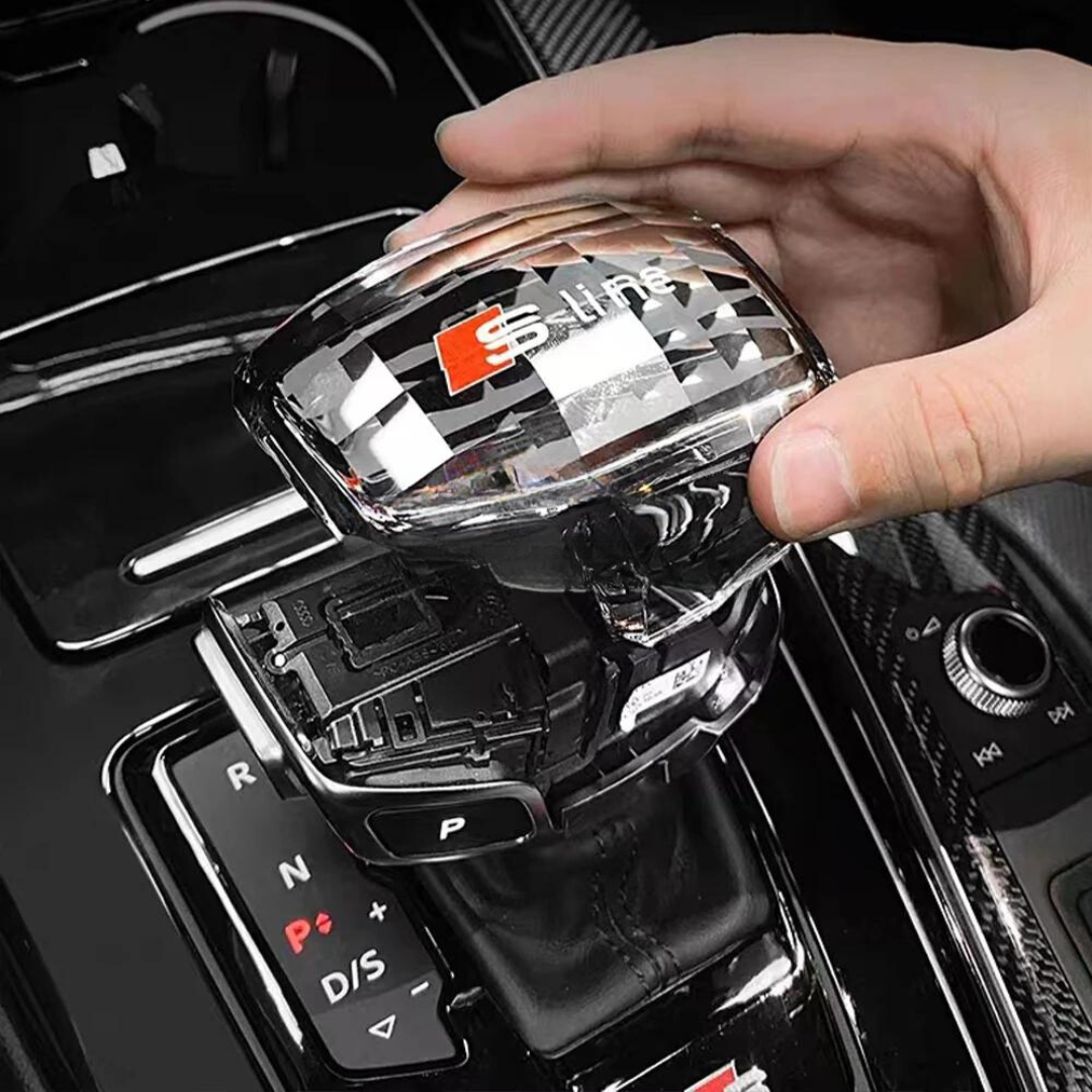 Crystal Gear Shift Knob Cover For Audi