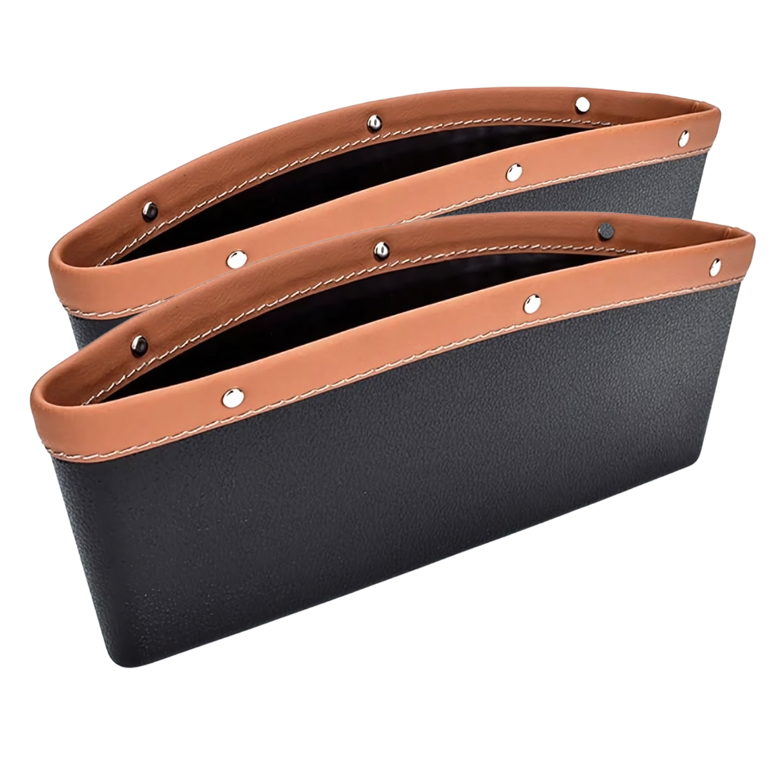 Leather Car Seat Gap Organizer Fillers