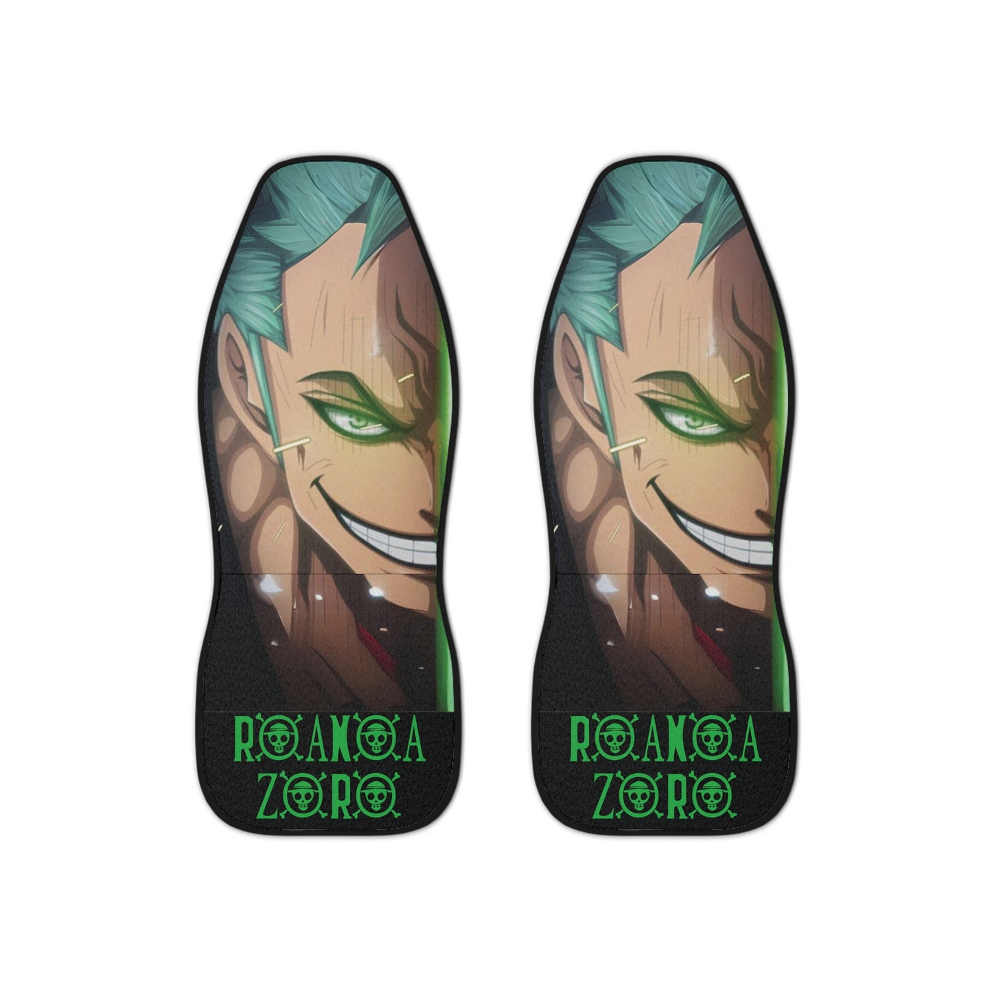 One Piece Zoro Smiles Car Seat Covers