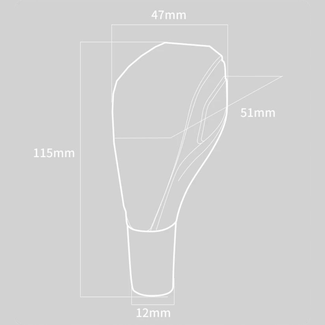 Mazda Crystal LED Gear Shift Knob