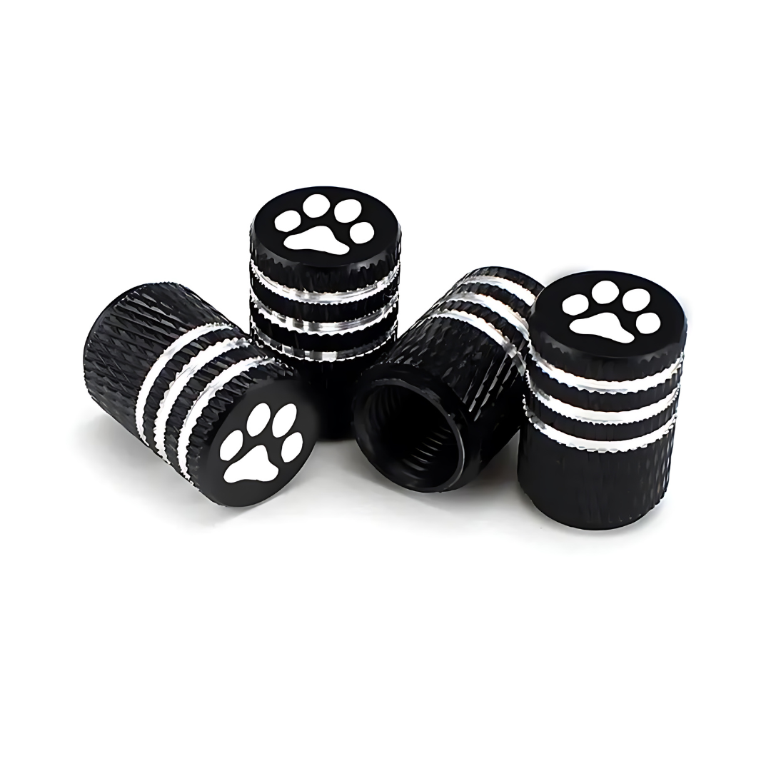 Pet Paw Tire Valve Stem Caps