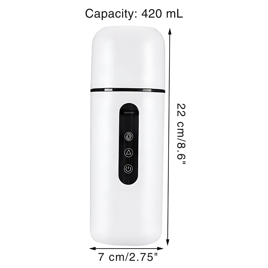 Smart Car Stainless Steel Magnetic Stirring Heating Travel Mug