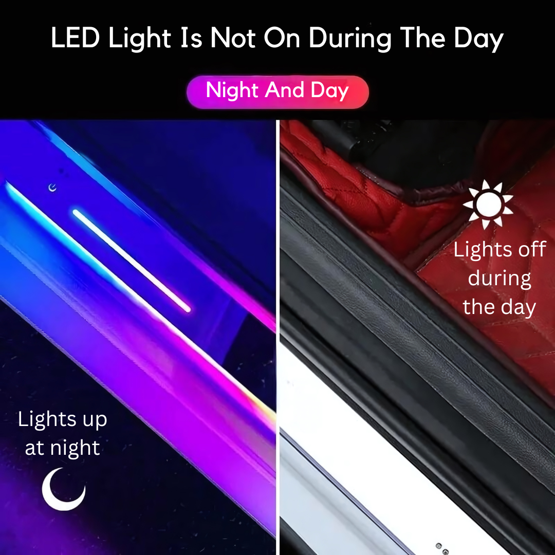 Illuminated LED Car Door Sill Lights