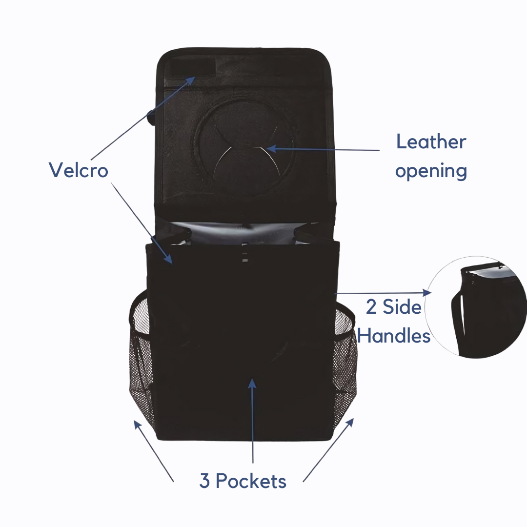 Car Trash Can, Waterproof and Foldable