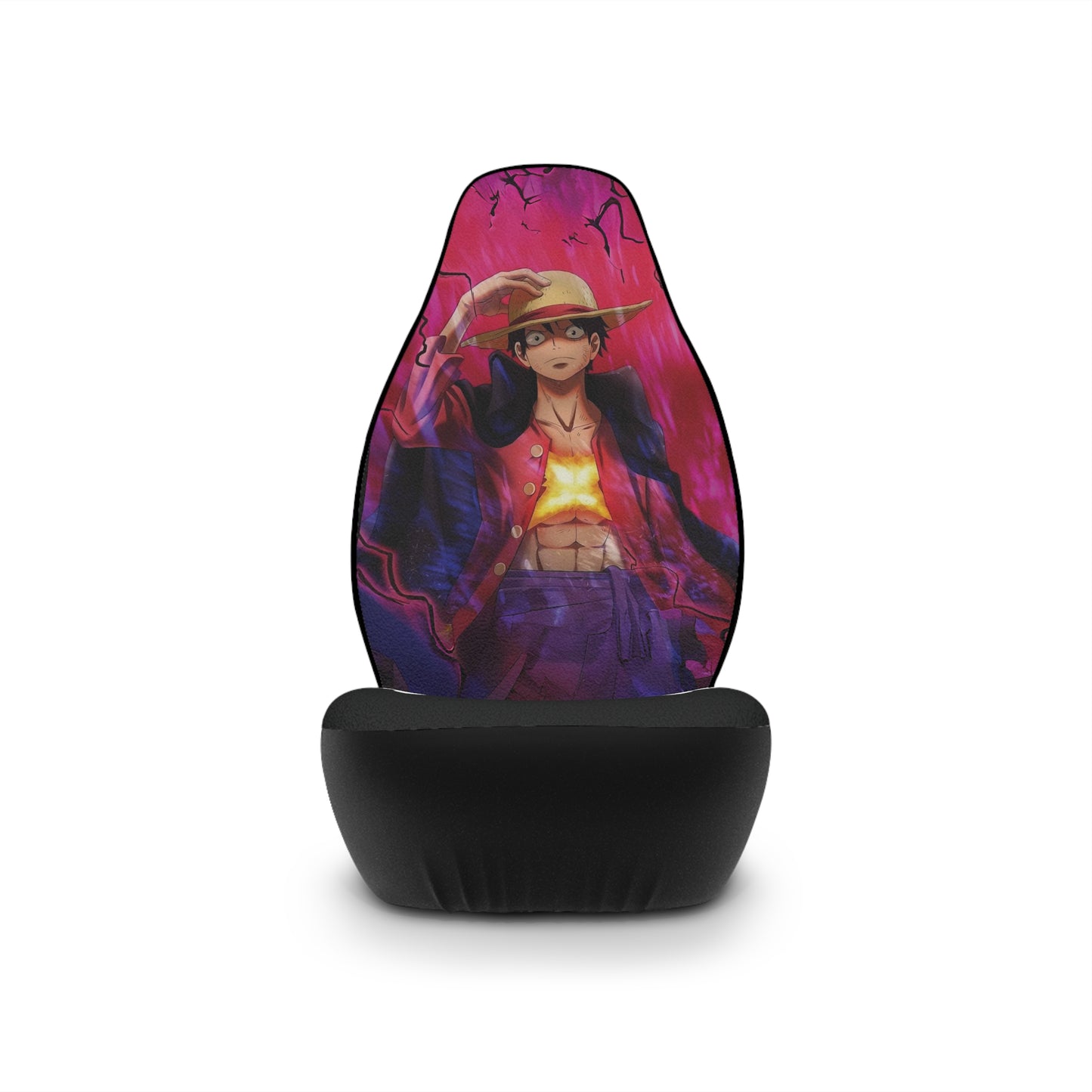One Piece Luffy Storm Car Seat Covers