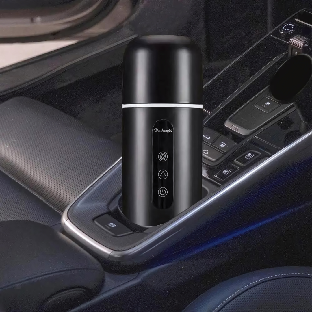 Smart Car Stainless Steel Magnetic Stirring Heating Travel Mug