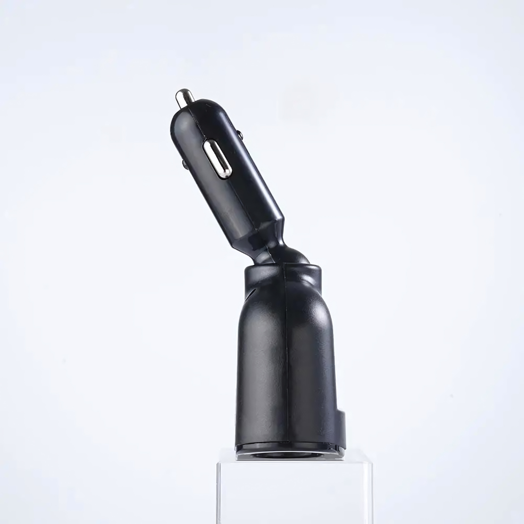 5-In-1 Car Charger Cigarette Lighter Socket Splitter 1 PD USB Charging Ports