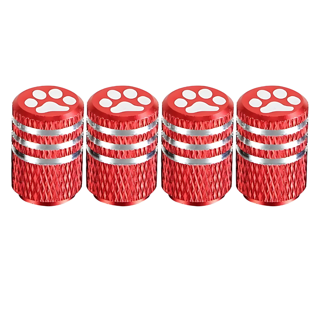 Pet Paw Tire Valve Stem Caps