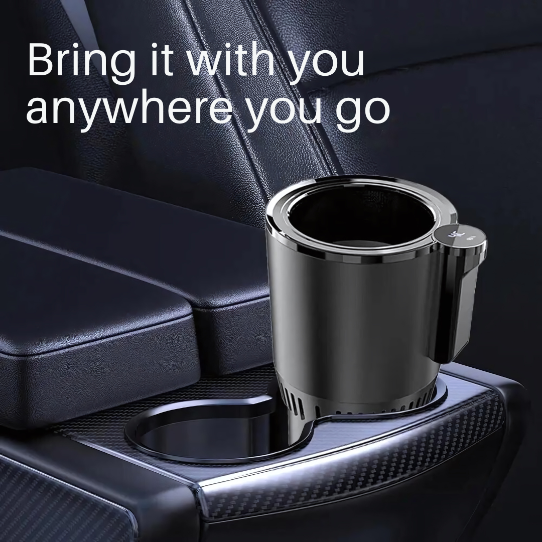 Smart Car 2-In-1 Hot And Cold Cup Drinks Holder 12V 24V
