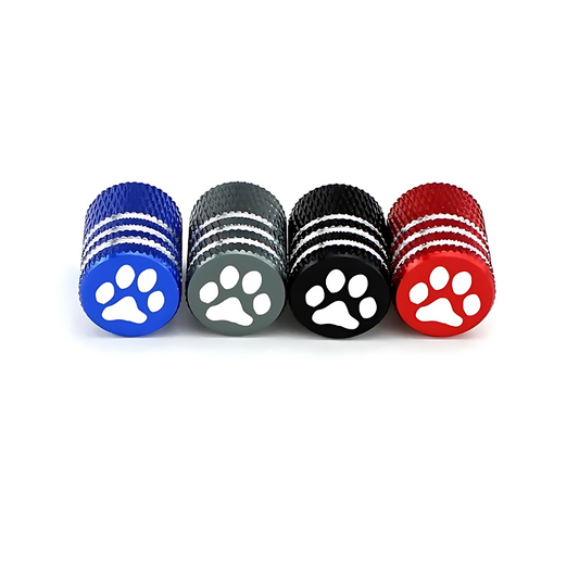 Pet Paw Tire Valve Stem Caps