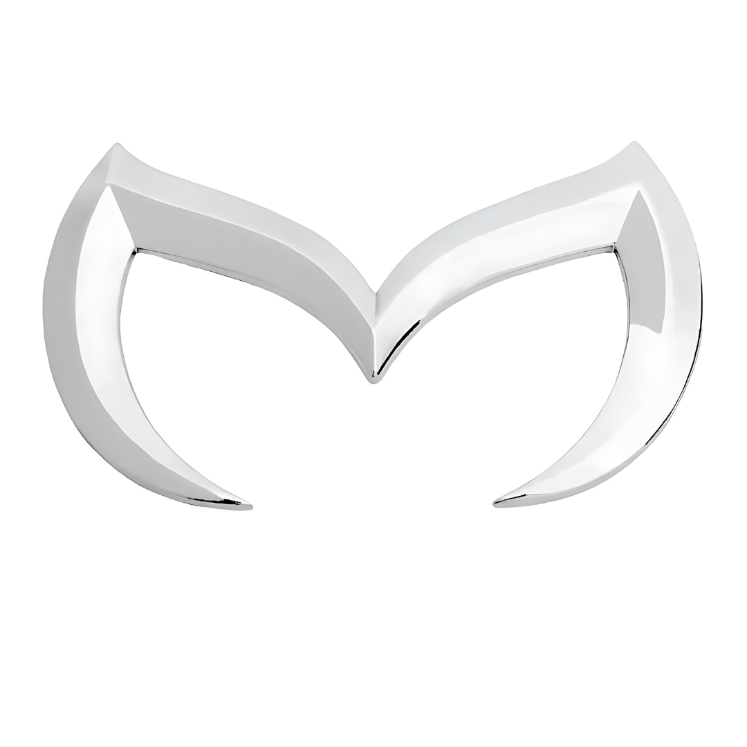 3D Mazda Bat Emblem Front Hood Rear Trunk Fender Badges