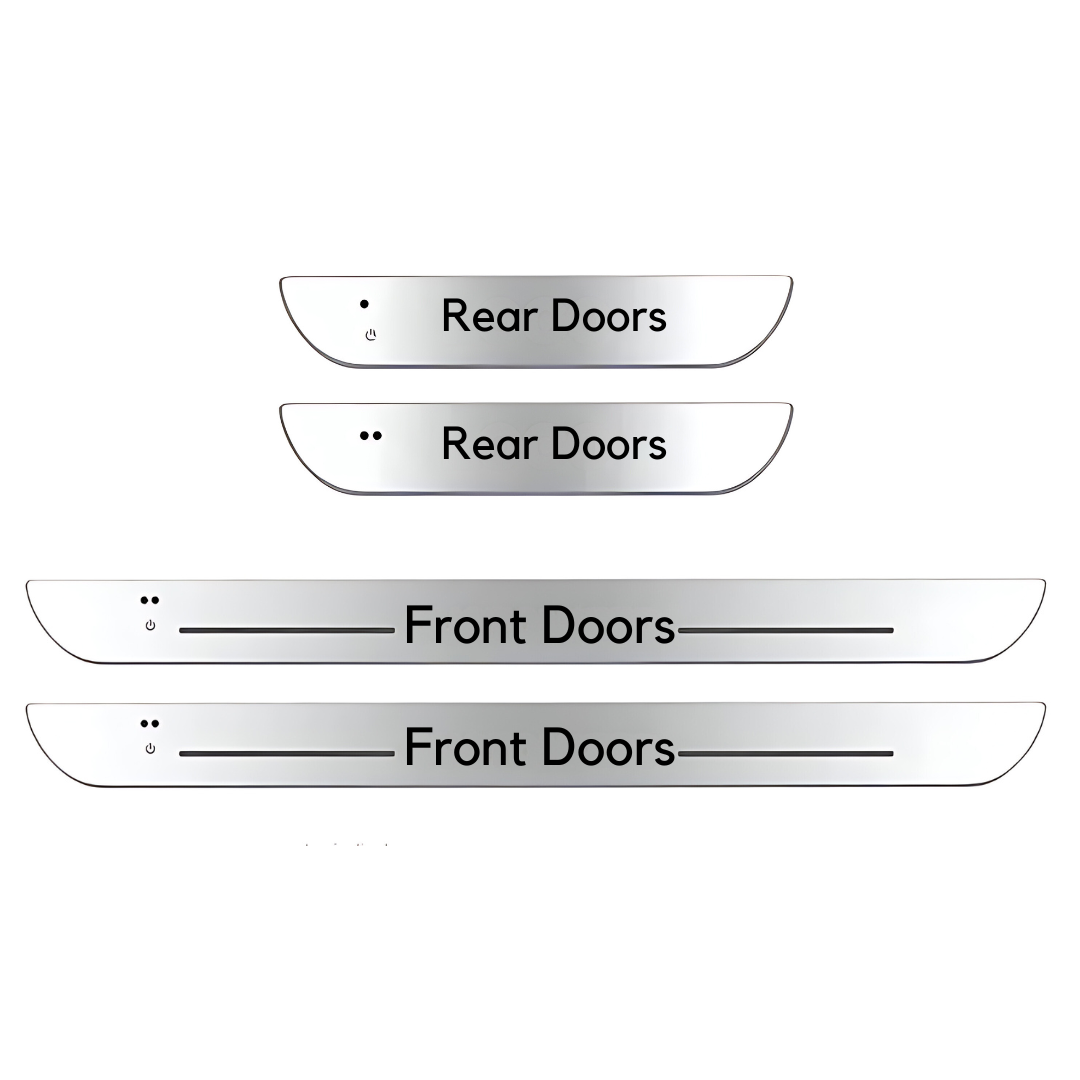 Illuminated LED Car Door Sill Lights