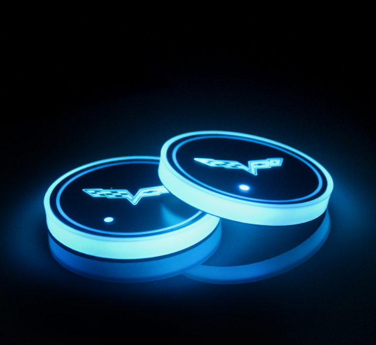 LED Car Cup Coasters
