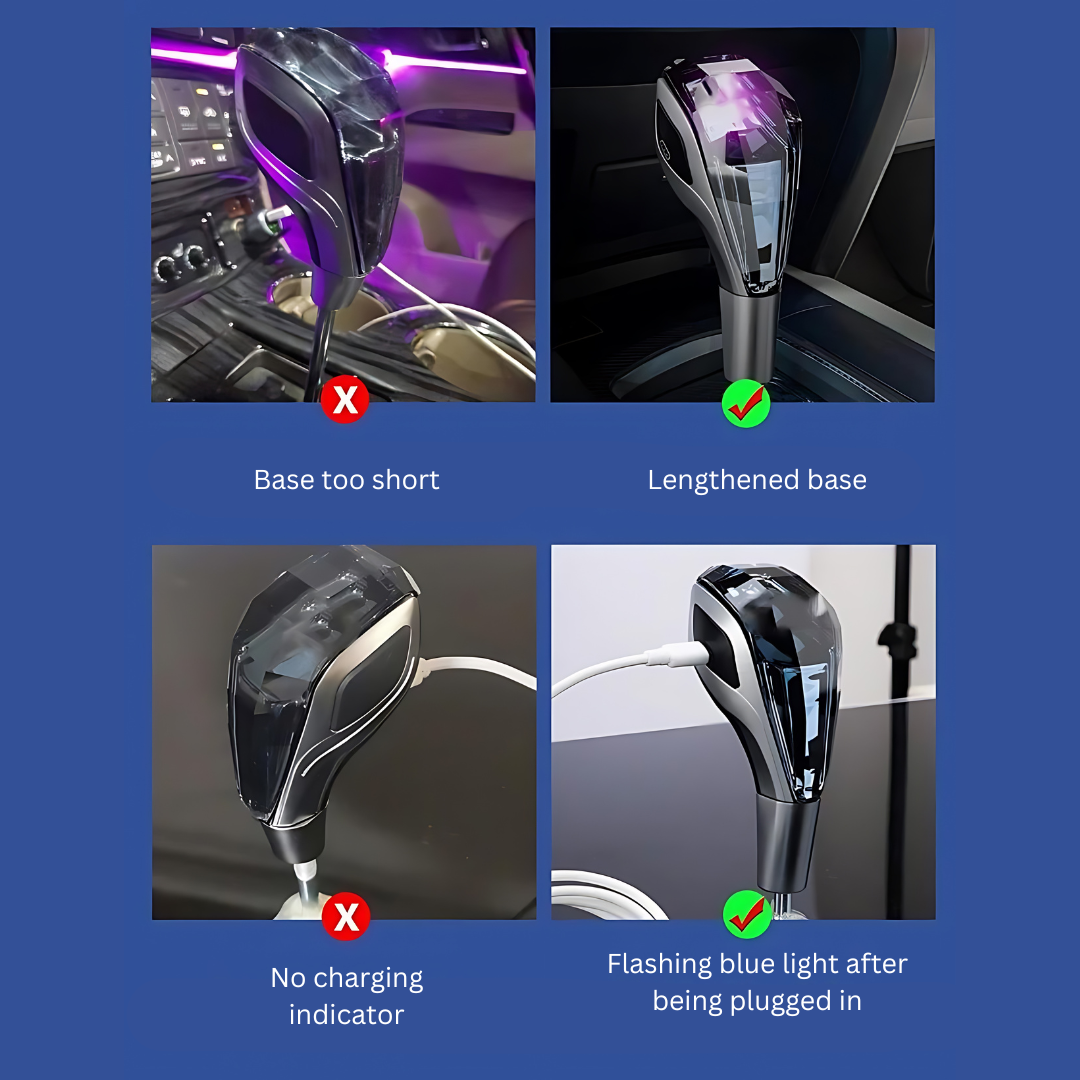 VIP Crystal LED Gear Shift Knob