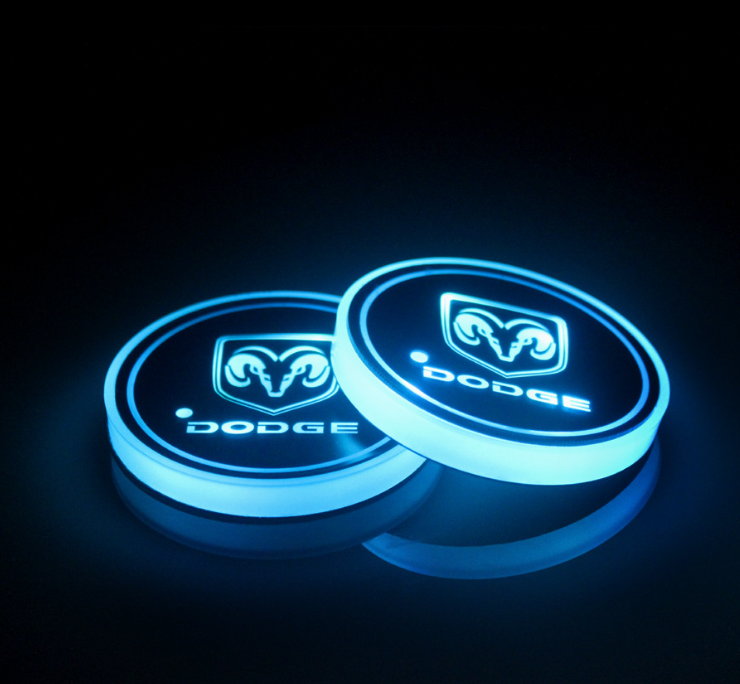 LED Car Cup Coasters
