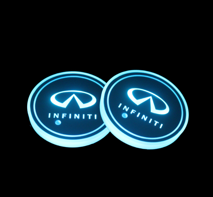 LED Car Cup Coasters