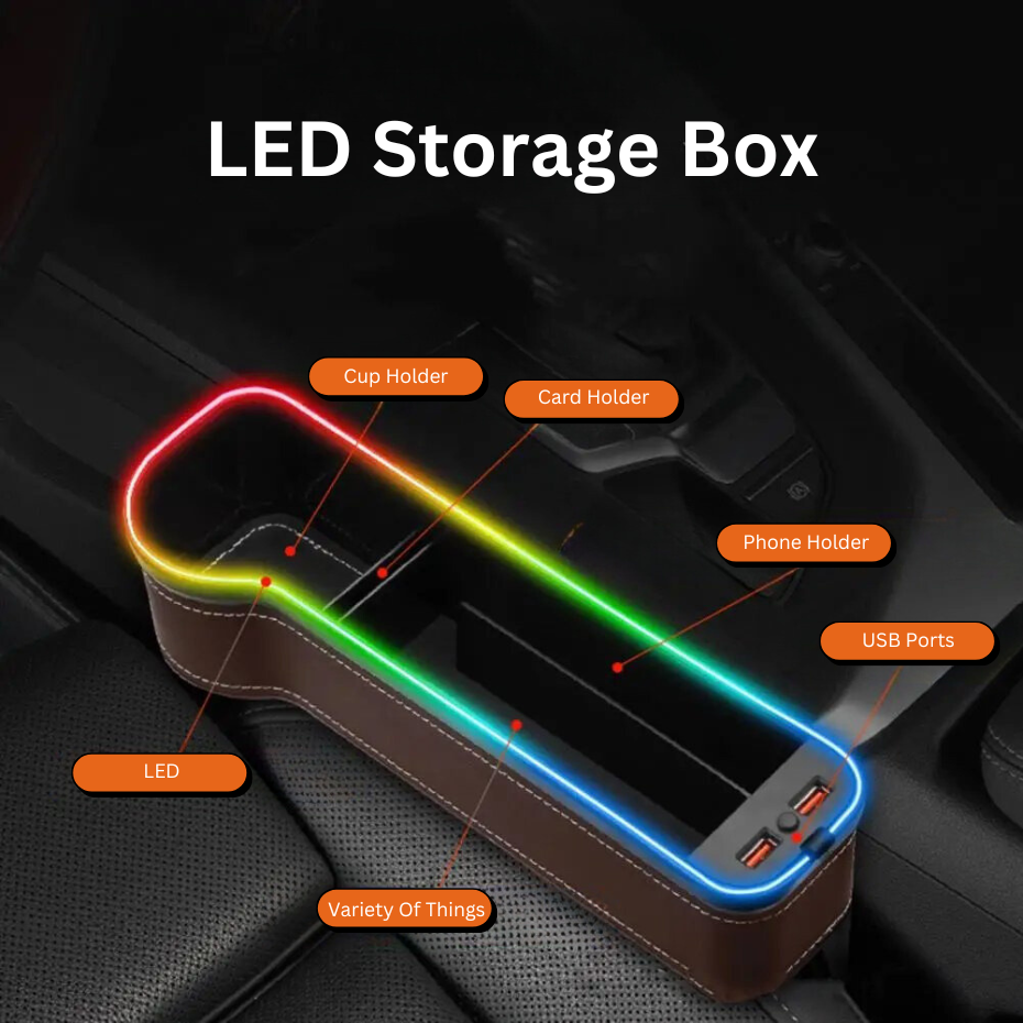 LED Car Seat Gap Filler