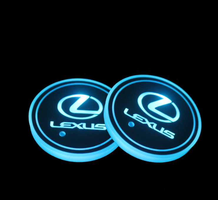LED Car Cup Coasters