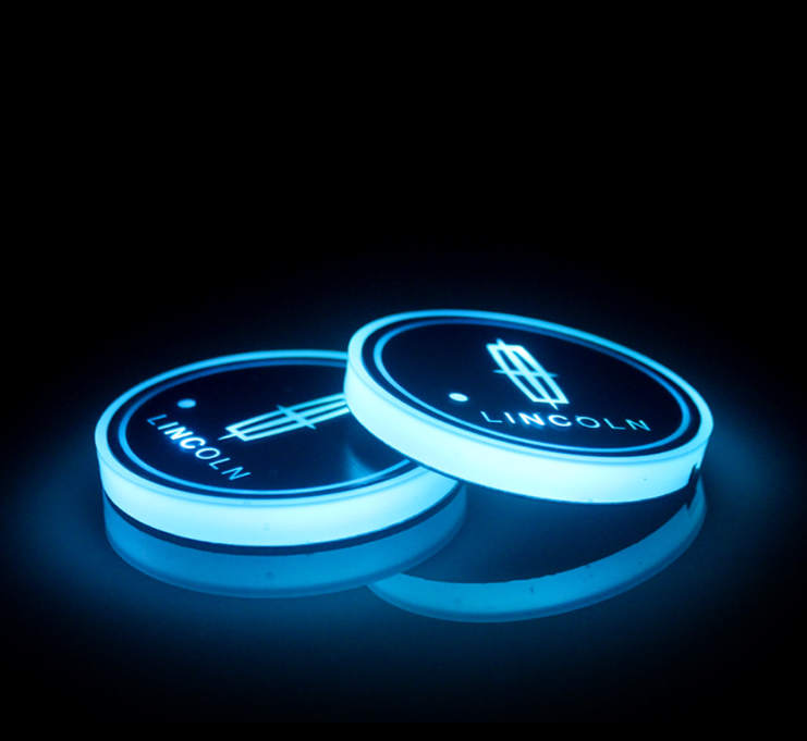 LED Car Cup Coasters
