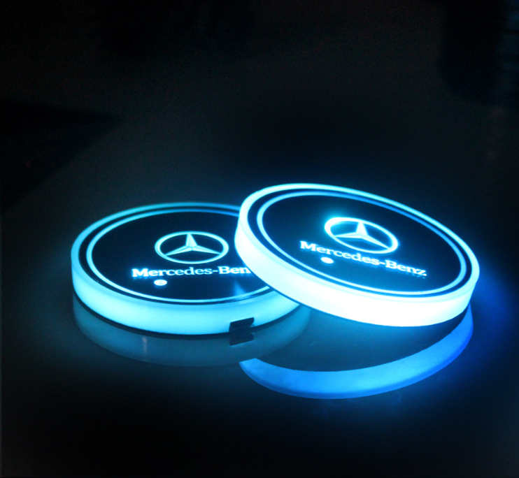 LED Car Cup Coasters