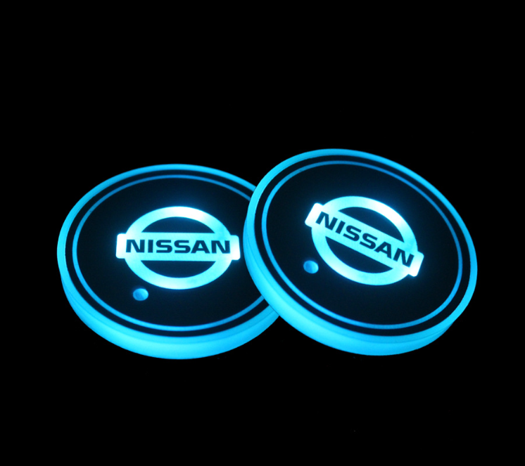 LED Car Cup Coasters
