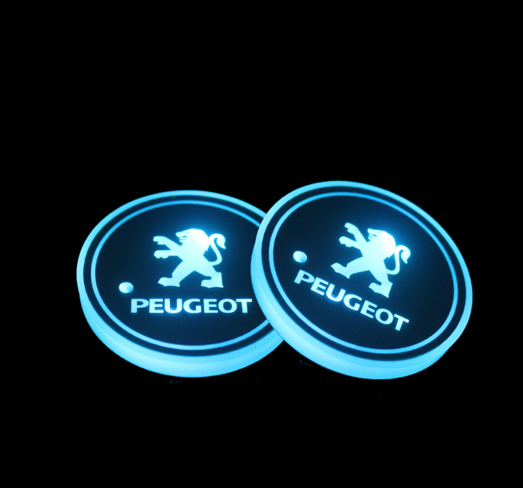 LED Car Cup Coasters