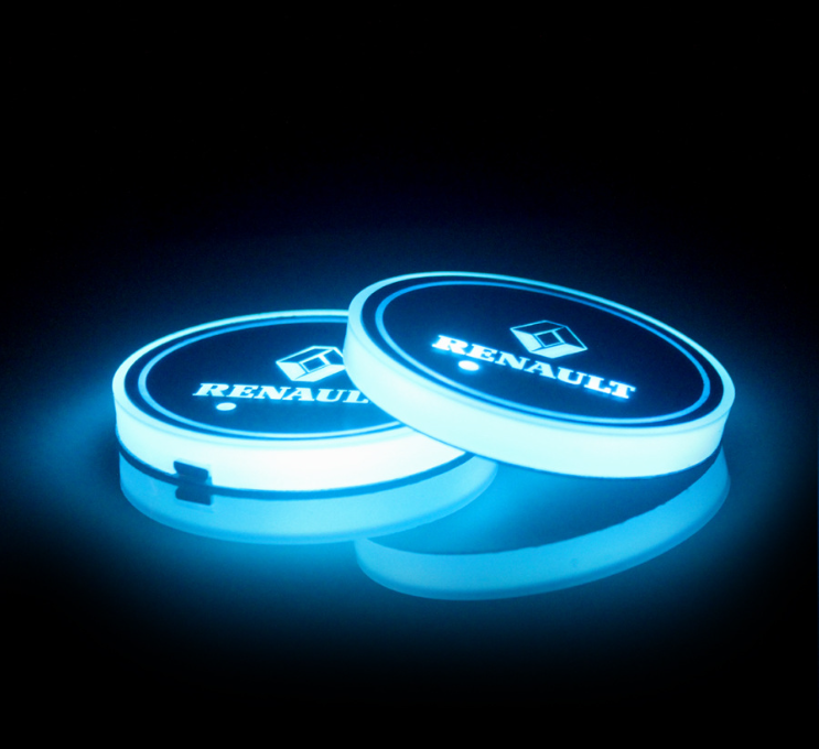LED Car Cup Coasters