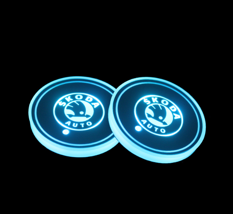 LED Car Cup Coasters