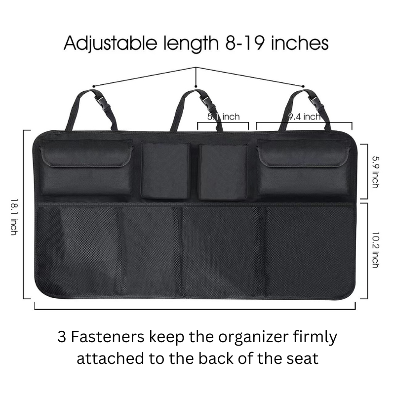Car Backseat Trunk Organizer