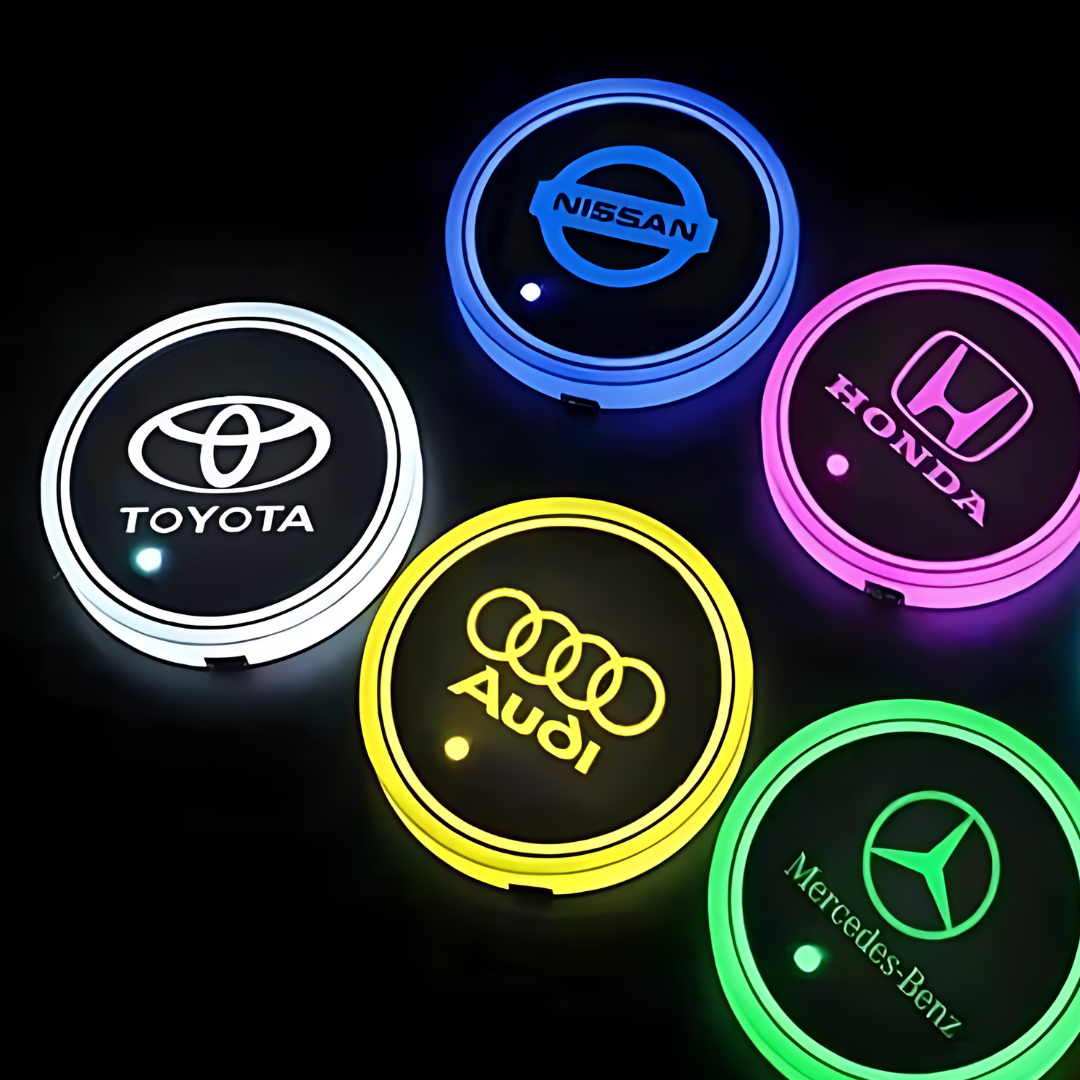 LED Car Cup Coasters
