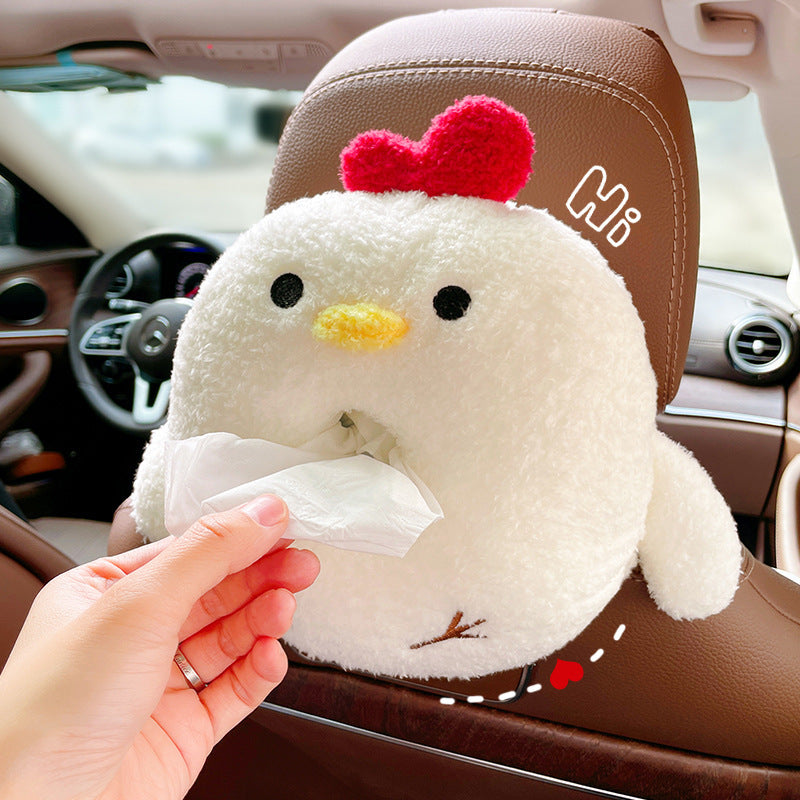 Cute Car Seat Back Hanging Tissue Box