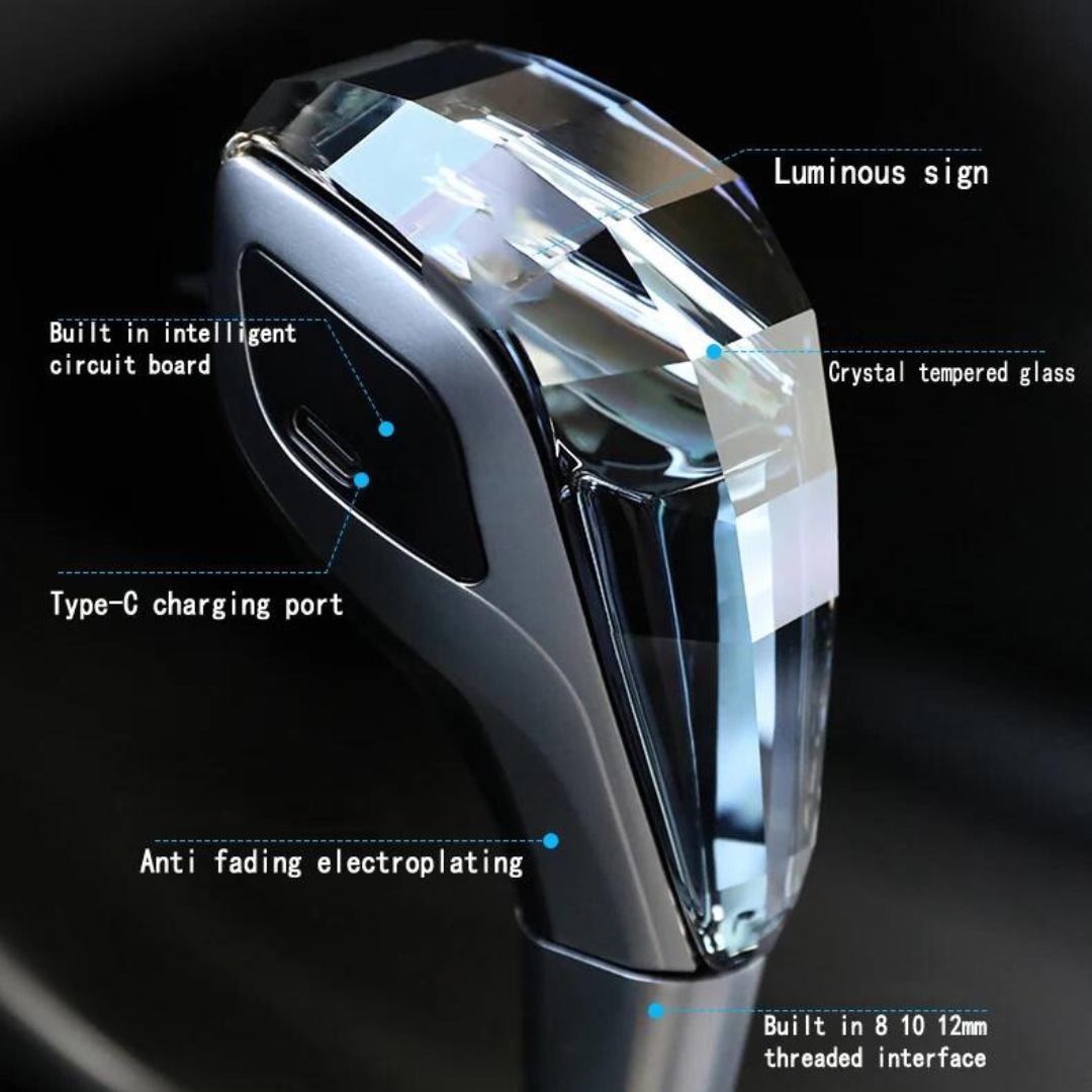 VIP Crystal LED Gear Shift Knob