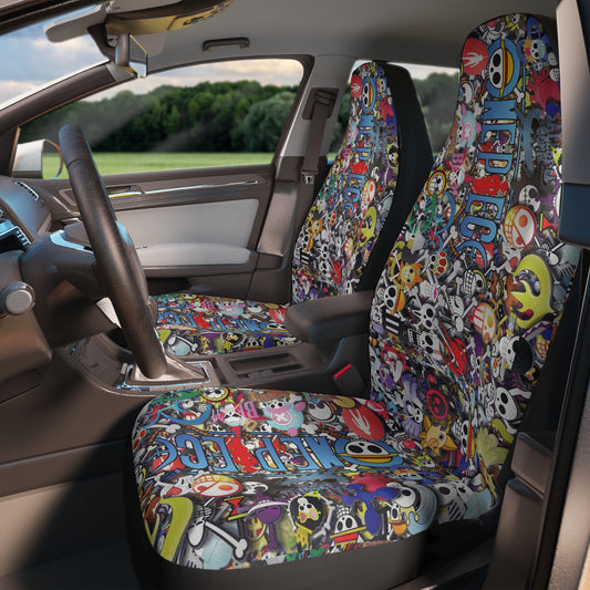 One Piece Pirate Jolly Rogers Car Seat Covers
