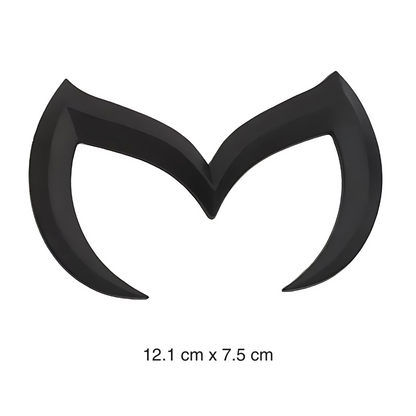 3D Mazda Bat Emblem Front Hood Rear Trunk Fender Badges