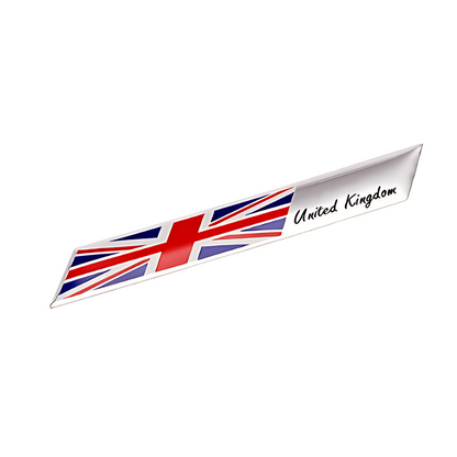 3D Metal Aluminum England Britain UK Flag Car Emblem Badge