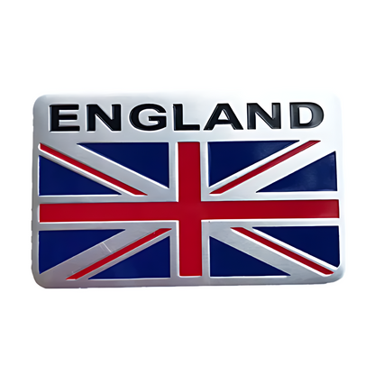 3D Metal Aluminum England Britain UK Flag Car Emblem Badge